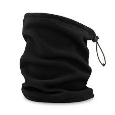 Шарф-бафф HOTTY-S с регулятором шнура, чёрный, флис, 100% полиэстер, 230 г/м2 Шарф-бафф HOTTY-S с регулятором шнура, чёрный, флис, 100% полиэстер, 230 г/м2