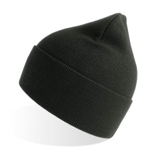 Шапка вязаная PURE, с отворотом, тёмно-серый меланж, 60% полиэстер, 40% акрил Шапка вязаная PURE, с отворотом, тёмно-серый меланж, 60% полиэстер, 40% акрил