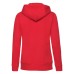 Толстовка "Lady-Fit Hooded Sweat Jacket", красный_XL, 75% х/б, 25% п/э, 280 г/м2