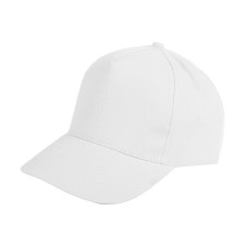 Бейсболка "Hit", 5 клиньев, застежка на липучке, белый, 100% п/э, плотность 130 г/м2 Бейсболка "Hit", 5 клиньев, застежка на липучке, белый, 100% п/э, плотность 130 г/м2