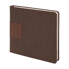 Ежедневник недатированный Scotty, А5-, темно-коричневый, кремовый блок, без обреза Ежедневник недатированный Scotty, А5-, темно-коричневый, кремовый блок, без обреза