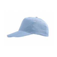 Бейсболка детская "SUNNY KIDS", 5 клиньев, на липучке, голубой, 100% хлопок, плотность 180 г/м2 Бейсболка детская "SUNNY KIDS", 5 клиньев, на липучке, голубой, 100% хлопок, плотность 180 г/м2