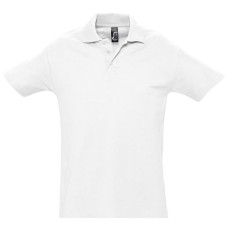 Рубашка поло мужская SPRING II,белый,3XL,100% хлопок, 210/м2 Рубашка поло мужская SPRING II,белый,3XL,100% хлопок, 210/м2