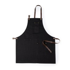 Фартук GRAND CHIEF, чёрный, 60х80 см, 100% хлопок Фартук GRAND CHIEF, чёрный, 60х80 см, 100% хлопок