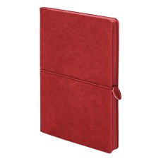 Ежедневник недатированный Fusion, А5, красный, кремовый блок в линейку Ежедневник недатированный Fusion, А5, красный, кремовый блок в линейку