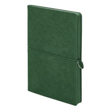 Ежедневник недатированный Fusion, А5, зеленый, кремовый блок в линейку Ежедневник недатированный Fusion, А5, зеленый, кремовый блок в линейку