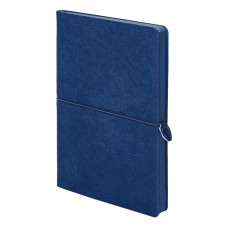 Ежедневник недатированный Fusion, А5, синий, кремовый блок в линейку Ежедневник недатированный Fusion, А5, синий, кремовый блок в линейку