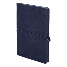 Ежедневник недатированный Fusion, А5, темно-синий, кремовый блок в линейку Ежедневник недатированный Fusion, А5, темно-синий, кремовый блок в линейку