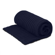 Шарф вязаный НАСВЯЗИ©, тёмно-синий, 30% шерсть,70% акрил Шарф вязаный НАСВЯЗИ©, тёмно-синий, 30% шерсть,70% акрил