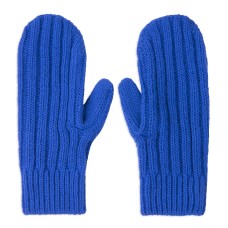 Варежки вязаные НАСВЯЗИ©, синий, 30% шерсть,70% акрил Варежки вязаные НАСВЯЗИ©, синий, 30% шерсть,70% акрил