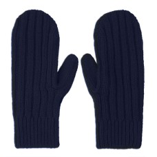 Варежки вязаные НАСВЯЗИ©, тёмно-синий, 30% шерсть,70% акрил Варежки вязаные НАСВЯЗИ©, тёмно-синий, 30% шерсть,70% акрил