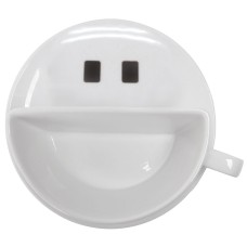 Чайная пара "Смайл" в подарочной упаковке, 17х17х9,7см, 200мл,фарфор Чайная пара "Смайл" в подарочной упаковке, 17х17х9,7см, 200мл,фарфор