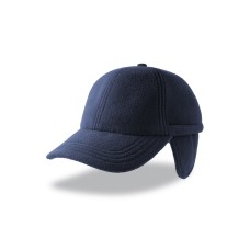Бейсболка "SNOW FLAP STOPPER-S", тёмно-синий, 100% переработанный полиэстер, 230 г/м2 Бейсболка "SNOW FLAP STOPPER-S", тёмно-синий, 100% переработанный полиэстер, 230 г/м2