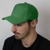 Бейсболка "Boston", 5 клиньев, металлическая застежка, ярко-зеленый, 100% хлопок,плотность 350 г/м2 Бейсболка "Boston", 5 клиньев, металлическая застежка, ярко-зеленый, 100% хлопок,плотность 350 г/м2