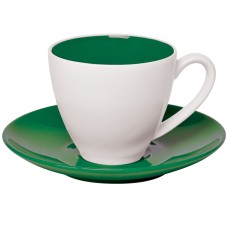 Чайная пара "Galena" в подарочной упаковке, зеленый, 200мл, фарфор Чайная пара "Galena" в подарочной упаковке, зеленый, 200мл, фарфор