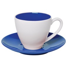 Чайная пара "Galena" в подарочной упаковке, синий, 200мл, фарфор Чайная пара "Galena" в подарочной упаковке, синий, 200мл, фарфор