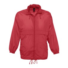 Ветровка мужская SURF, красный, S, 100% нейлон, 210Т Ветровка мужская SURF, красный, S, 100% нейлон, 210Т
