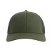 Бейсболка BRYCE, 6 клиньев, сетка, 100 % переработанный полиэстер, застежка, оливковый, черный Бейсболка BRYCE, 6 клиньев, сетка, 100 % переработанный полиэстер, застежка, оливковый, черный
