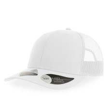 Бейсболка BRYCE, 6 клиньев, сетка, 100 % переработанный полиэстер, застежка, белый Бейсболка BRYCE, 6 клиньев, сетка, 100 % переработанный полиэстер, застежка, белый