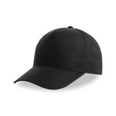 Бейсболка RECY FIVE, 5 клиньев, застежка-липучка, черный, 100 % переработанный полиэстер, 220 г/м2 Бейсболка RECY FIVE, 5 клиньев, застежка-липучка, черный, 100 % переработанный полиэстер, 220 г/м2