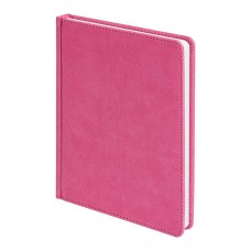 Ежедневник недатированный Bliss, А5, розовый, белый блок, без обреза Ежедневник недатированный Bliss, А5, розовый, белый блок, без обреза