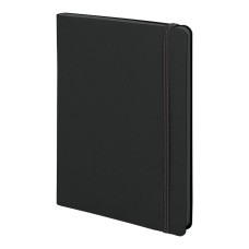 Ежедневник недатированный Shady, А5, черный, кремовый блок в линейку, черный обрез Ежедневник недатированный Shady, А5, черный, кремовый блок в линейку, черный обрез