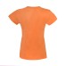 Футболка женская "California Lady", оранжевый, XL, 100% хлопок, 150 г/м2 Футболка женская "California Lady", оранжевый, XL, 100% хлопок, 150 г/м2