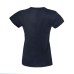 Футболка женская "California Lady", темно-синий, XL, 100% хлопок, 150 г/м2 Футболка женская "California Lady", темно-синий, XL, 100% хлопок, 150 г/м2