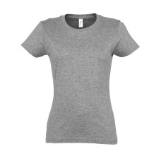 Футболка женская IMPERIAL WOMEN, серый меланж_M, 100% хлопок, 190 г/м2 Футболка женская IMPERIAL WOMEN, серый меланж_M, 100% хлопок, 190 г/м2