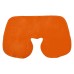 Подушка надувная дорожная в футляре, оранжевый, 43,5х27,5 см, твил, шелкография Подушка надувная дорожная в футляре, оранжевый, 43,5х27,5 см, твил, шелкография