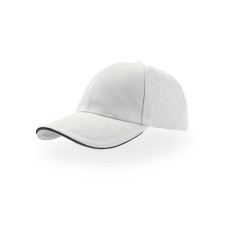 Бейсболка "LIBERTY SANDWICH",6 клиньев,сэндвич,металлич.застежка,белый/т-синий,100% хлопок,250 г/м2 Бейсболка "LIBERTY SANDWICH",6 клиньев,сэндвич,металлич.застежка,белый/т-синий,100% хлопок,250 г/м2