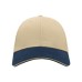 Бейсболка "LIBERTY SANDWICH",6 клиньев,сэндвич,металл.застежка,бежев. с синим,100% хлопок,250г/м2 Бейсболка "LIBERTY SANDWICH",6 клиньев,сэндвич,металл.застежка,бежев. с синим,100% хлопок,250г/м2
