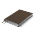 Ежедневник недатированный Montrose, А5, коричневый, кремовый блок, графитовый срез Ежедневник недатированный Montrose, А5, коричневый, кремовый блок, графитовый срез