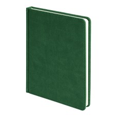 Ежедневник недатированный Bliss, А5, темно-зеленый, белый блок, без обреза Ежедневник недатированный Bliss, А5, темно-зеленый, белый блок, без обреза