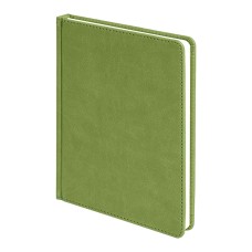 Ежедневник недатированный Bliss, А5, оливковый, белый блок, без обреза Ежедневник недатированный Bliss, А5, оливковый, белый блок, без обреза