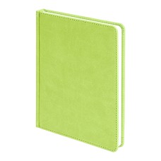 Ежедневник недатированный Bliss, А5, зеленое яблоко, белый блок, без обреза Ежедневник недатированный Bliss, А5, зеленое яблоко, белый блок, без обреза