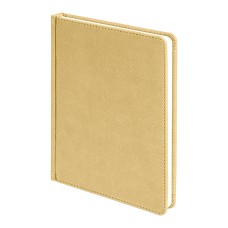 Ежедневник недатированный Bliss, А5, бежевый, белый блок, без обреза Ежедневник недатированный Bliss, А5, бежевый, белый блок, без обреза