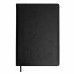 Ежедневник недатированный Bliss, А4, черный, белый блок, без обреза Ежедневник недатированный Bliss, А4, черный, белый блок, без обреза