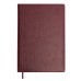 Ежедневник недатированный Bliss, А4, бордовый, белый блок, без обреза Ежедневник недатированный Bliss, А4, бордовый, белый блок, без обреза