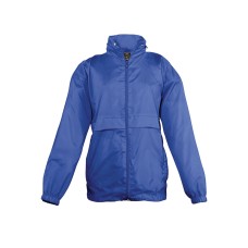 Ветровка детская "Surf Kids", ярко-синий, 12-14 лет, 100% нейлон, 210Т Ветровка детская "Surf Kids", ярко-синий, 12-14 лет, 100% нейлон, 210Т