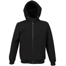 Куртка мужская "LONDON", чёрный, 2XL, 94% полиэстер, 6% эластан, 300 г/м2 Куртка мужская "LONDON", чёрный, 2XL, 94% полиэстер, 6% эластан, 300 г/м2