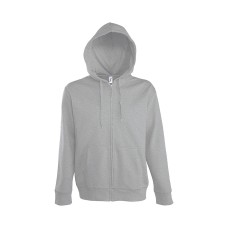 Толстовка "Seven Men", серый меланж_2XL, 50% хлопок, 50% полиэстер, 280м/г2 Толстовка "Seven Men", серый меланж_2XL, 50% хлопок, 50% полиэстер, 280м/г2