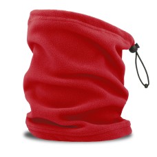 Шарф-бафф HOTTY-S с регулятором шнура, красный, флис, 100% полиэстер, 230 г/м2 Шарф-бафф HOTTY-S с регулятором шнура, красный, флис, 100% полиэстер, 230 г/м2