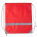 Рюкзак мешок со светоотражающей полосой RAY, красный, 35*41 см, полиэстер 210D Рюкзак мешок со светоотражающей полосой RAY, красный, 35*41 см, полиэстер 210D