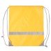 Рюкзак мешок со светоотражающей полосой RAY, жёлтый, 35*41 см, полиэстер 210D