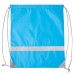 Рюкзак мешок со светоотражающей полосой RAY, голубой, 35*41 см, полиэстер 210D Рюкзак мешок со светоотражающей полосой RAY, голубой, 35*41 см, полиэстер 210D