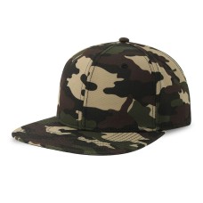 Бейсболка "SNAP BACK-S", 6 клиньев, пластик. застежка, камуфляж, 100% перераб. полиэстер, 300 гр/м2