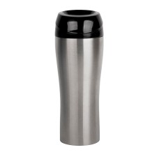 Термокружка вакуумная "Click": стальная, 400 мл, серебро Термокружка вакуумная "Click": стальная, 400 мл, серебро