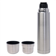 Термос с двумя кружками, D=8 см, H=34,2 см, 1000 мл, металл Термос с двумя кружками, D=8 см, H=34,2 см, 1000 мл, металл