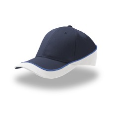 Бейсболка "Racing", 6 клиньев, темно-синий/белый, 94% полиэстер 6% вискоза, 180 г/м2 Бейсболка "Racing", 6 клиньев, темно-синий/белый, 94% полиэстер 6% вискоза, 180 г/м2